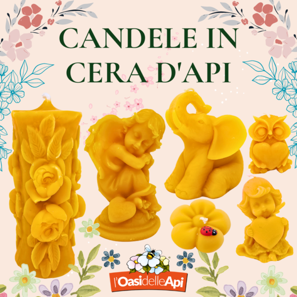 Candele In Cera Dapi L Oasi Delle Api