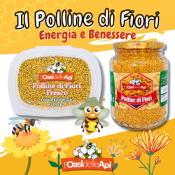 Energia e Benessere con il Polline di Fiori Fresco!