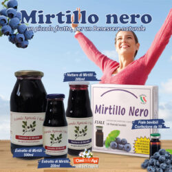 Mirtillo nero, un piccolo frutto, per un Benessere naturale.