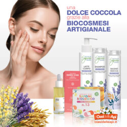 Una dolce coccola grazie alla biocosmesi artigianale